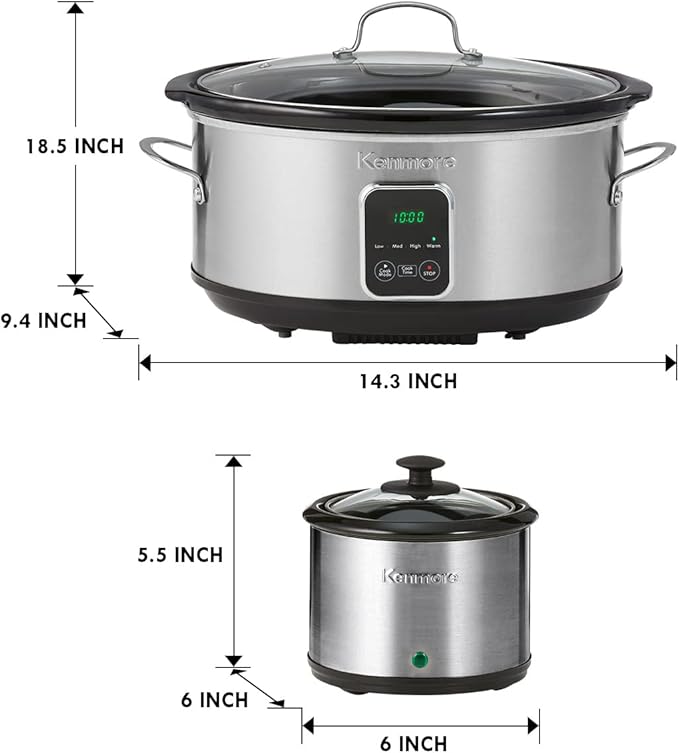 Kenmore 7 Quart Slow Cooker