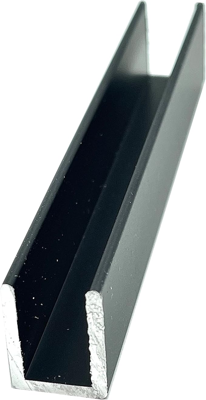 Brixwell SDCD380RB-XCP5 Oil Rubbed Bronze 3/8" Fixed Panel Shower Door Deep
