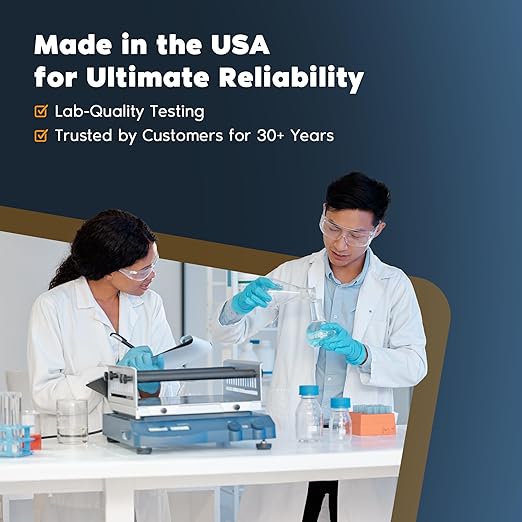 Watersafe® Bacteria Water Test Kit – USA-Made – Results as Fast as 6 Hours –