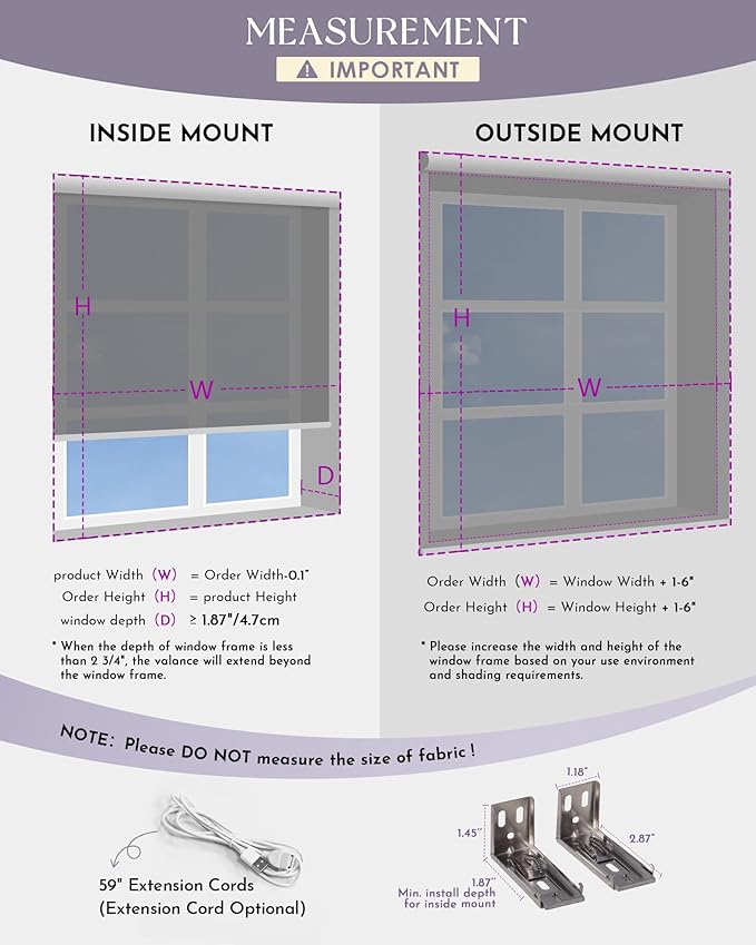 Graywind Motorized Semi Roller Shades Compatible