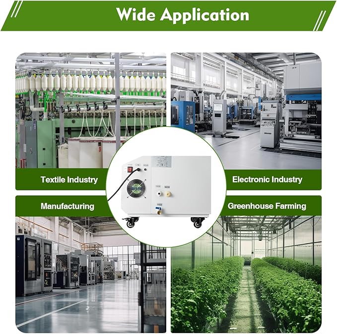 Humidifier Large Room, 10L 6.6Lbs/H Industrial Ultrasonic Mist Maker
