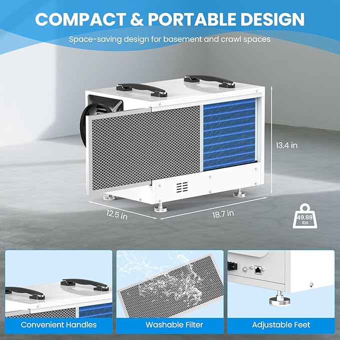 CADPXS Crawl Space Dehumidifier
