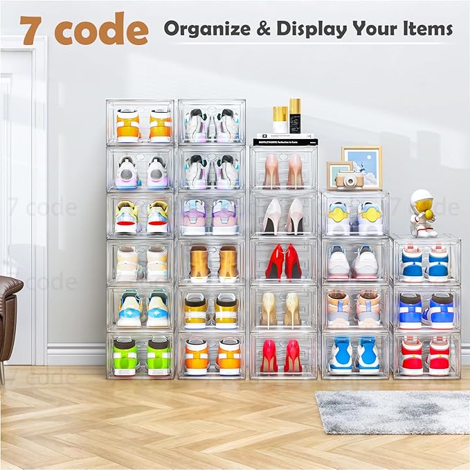 Thickened Clear Shoe Storage Organizer