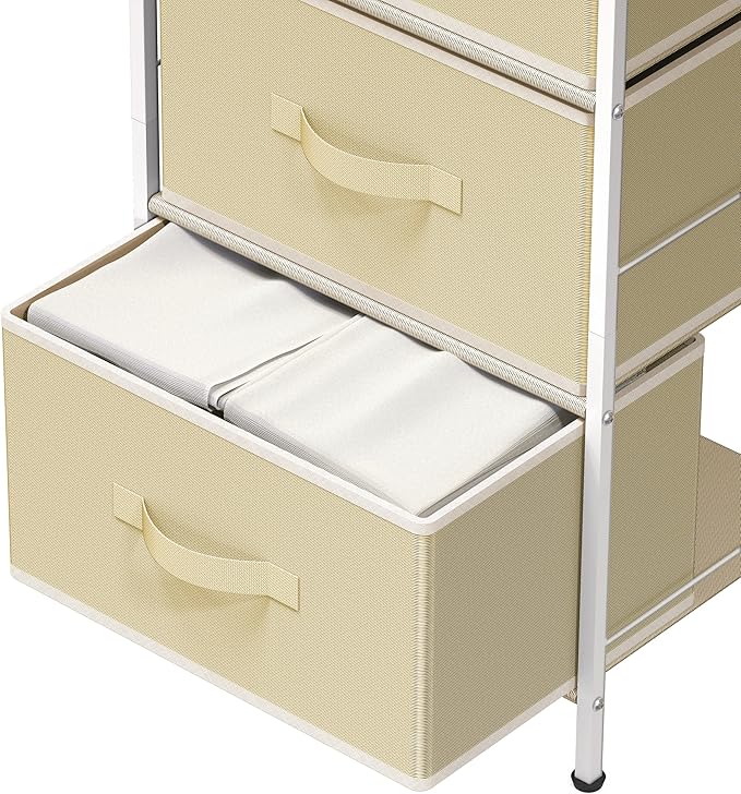 Simple Houseware 3 Drawer Nightstand Dresser