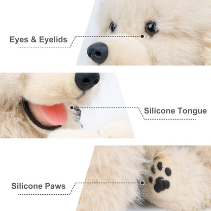 Golden Retriever Plush – Weighted Emotional Support Toy Gift