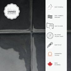 SMART TILES Peel and Stick Backsplash