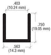 Brixwell SDCD38SB-CCP23-XCP5 Satin Brass 3/8" Fixed Panel Shower Door Deep