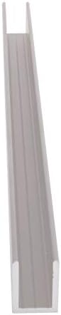 Brixwell SDCD38SN-CCP12-XCP50 Satin Nickel 3/8" Fixed Panel Shower Door Deep