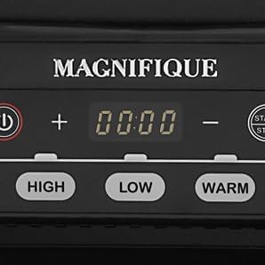 Magnifique 4 Quart Casserole Digital Slow Cooker, Premium Ceramic Bakeware