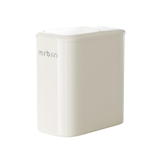MRBIN Metal Motion Sensor Bathroom Trash Can