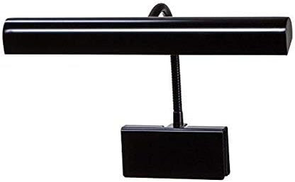 Cocoweb 14" Grand Piano Lamp, LED, Adjustable, Quality Lighting in Black, with Plug-in Adapter - GPLED14-7D