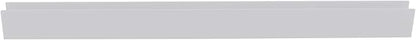 Brixwell SDCD38BS-CCP12-XCP5 Brushed Stainless 3/8" Fixed Panel Shower Door