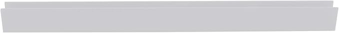 Brixwell SDCD38BS-XCP5 Brushed Stainless 3/8" Fixed Panel Shower Door Deep