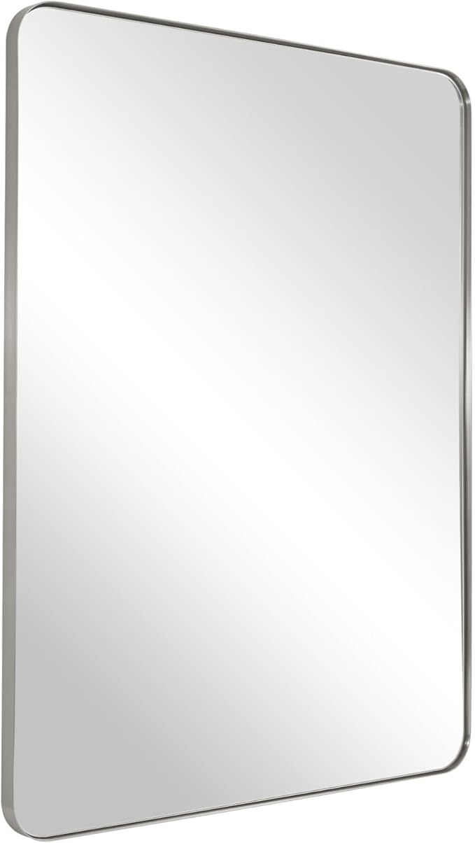 ANDY STAR Wall Mirror Brushed Nickel