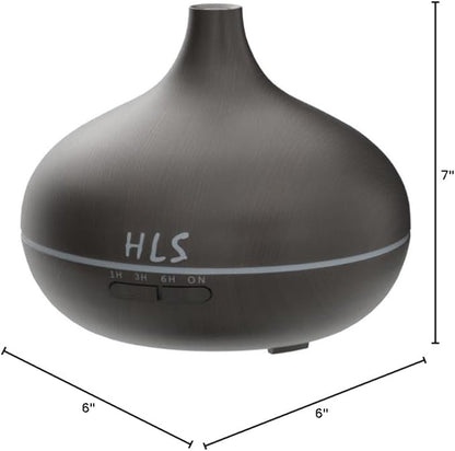 Aromatherapy Essential Oil Diffuser Set - 550ML Ultrasonic Humidifier