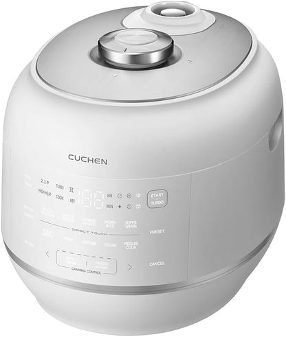 Cuchen CRT-RPD1010IEWUS: 10 person serving | Expertly Crafted Rice, Canning and