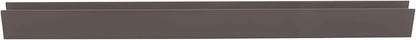 Brixwell SDCD38GM-CCP23 Gun Metal 3/8" Fixed Panel Shower Door Deep U-Channel