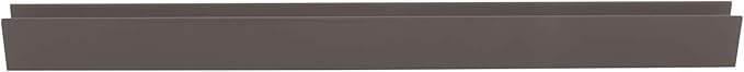 Brixwell SDCD38GM-CCP23-XCP5 Gun Metal 3/8" Fixed Panel Shower Door Deep