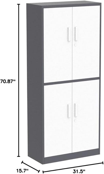 Yizosh Metal Storage Locking Cabinet