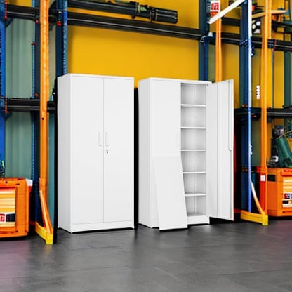 Yizosh Metal Garage Storage Cabinet