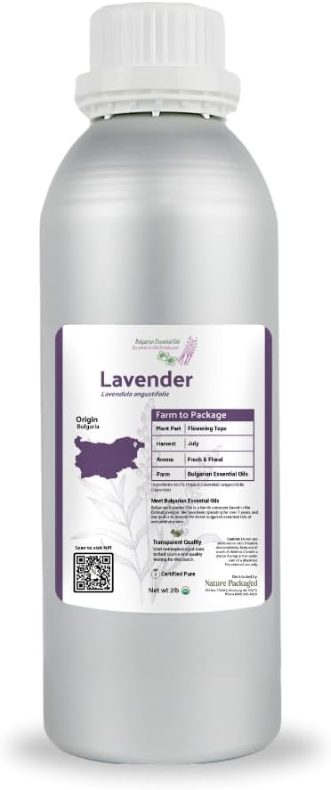 Lavender Oil - Bulgarian Essential Oils - Lavender Diffuser - Pure Therapeutic