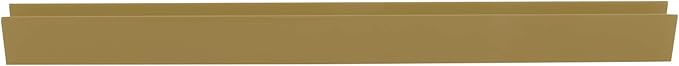 Brixwell SDCD38ABRS-CCP12 Antique Brass 3/8" Fixed Panel Shower Door Deep