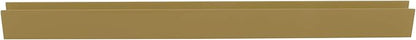 Brixwell SDCD38ABRS-CCP36-XCP25 Antique Brass 3/8" Fixed Panel Shower Door Deep