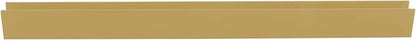 Brixwell SDCD38SB-CCP48-XCP25 Satin Brass 3/8" Fixed Panel Shower Door Deep