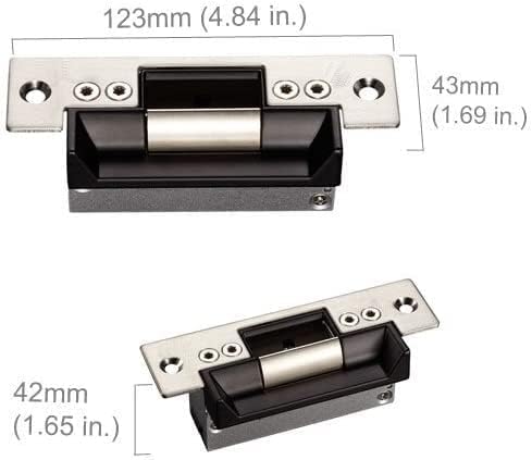 MENGQI-CONTROL Waterproof Metal Keypad Reader Standard North American Strike