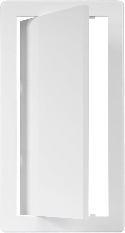 6" x 12" White Plastic Access Panel. Service Shaft Door Panel. Plumbing