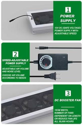 Adjustable Punch-Free Window Exhaust Fan