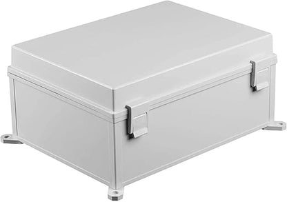 Co. 7.9" x 11.8" x 6.3" ABS Waterproof IP67 Hinged Electronics Box