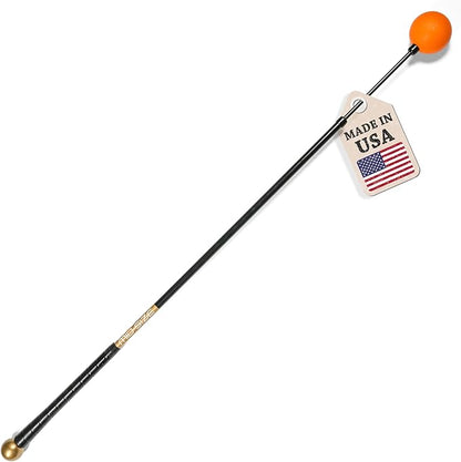 Orange Whip Golf Swing Trainer Aid Patented & Made in USA