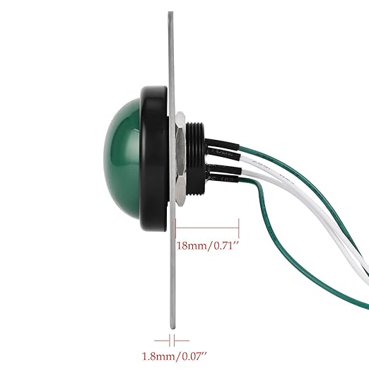 Push to Exit Button for Door Access Control Big Press Button IP68 Waterproof