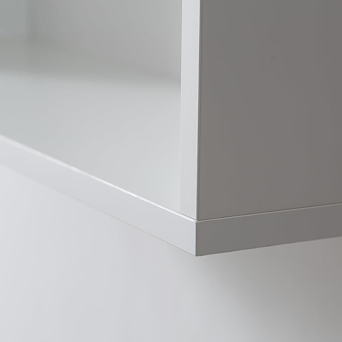 Modern Fluted Bathroom Wall Cabinet