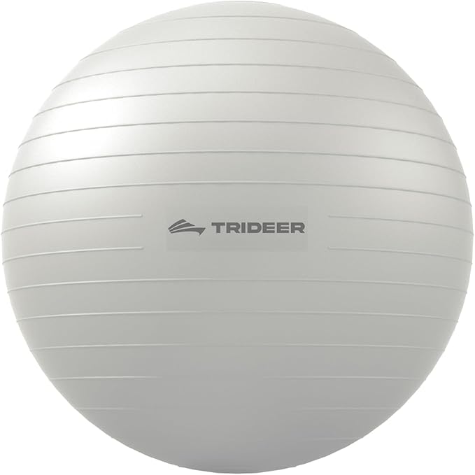 Trideer Exercise Ball for Yoga, Pilates & Fitness – Stability Ball Equipment