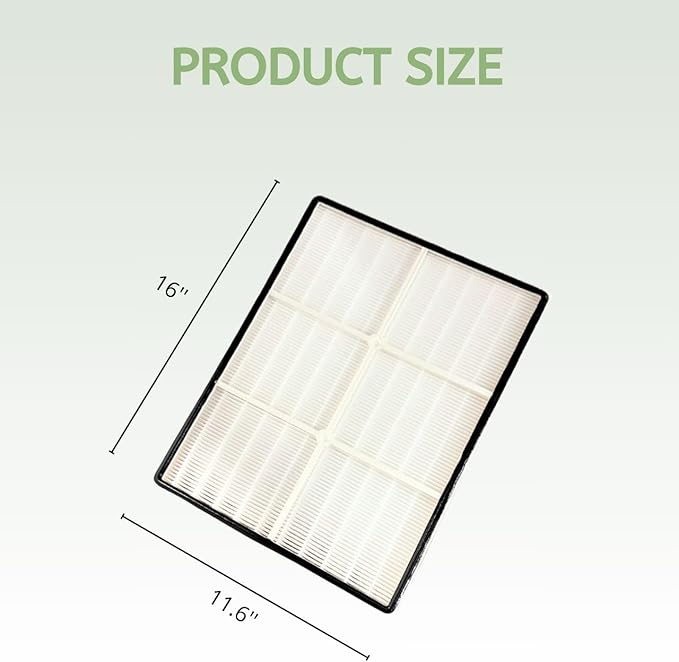 Nispira True HEPA Filter with 4 Pre-Carbon Filters Compatible with Whirlpool