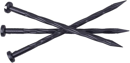 Landscape Edging Spikes, 8 inch Edging Spikes for Landscaping, Flower Gardens, Lawn (50 PC)