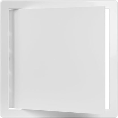 12" x 12" White Plastic Access Panel. Service Shaft Door Panel. Plumbing