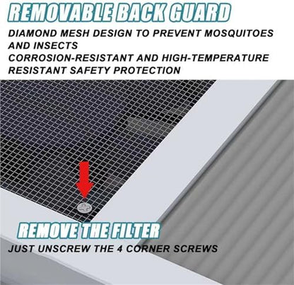 Adjustable Punch-Free Window Exhaust Fan