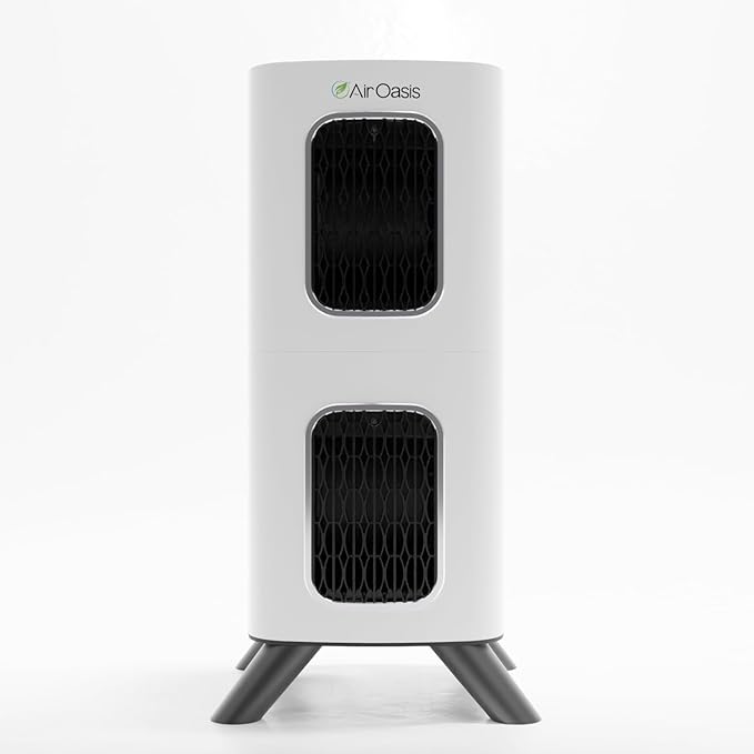 Air Oasis iAdaptAir 2.0 H13 HEPA Filter Air Purifier Reduces 99% of Viruses