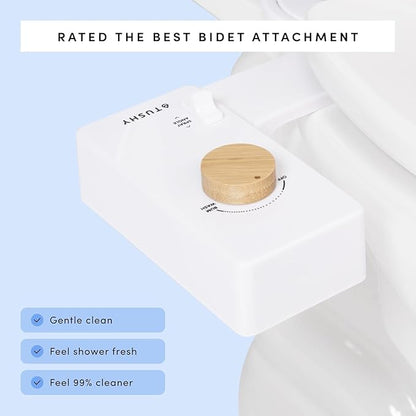 TUSHY Classic 3.0 Bidet | Slim Universal Toilet Seat Attachment. Simple Install