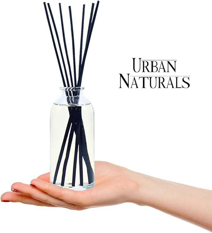 Urban Naturals Warm Vanilla Amber Reed Diffuser Gift Set | Creamy. Warm.