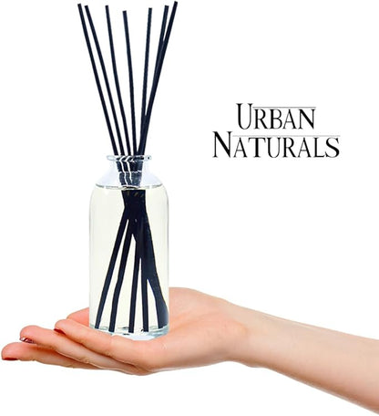 Urban Naturals Warm Vanilla Amber Reed Diffuser Gift Set | Creamy. Warm.