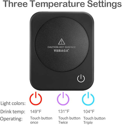 VOBAGA Coffee Mug Warmer, 4 Hours Auto Shut Off Cup Warmer