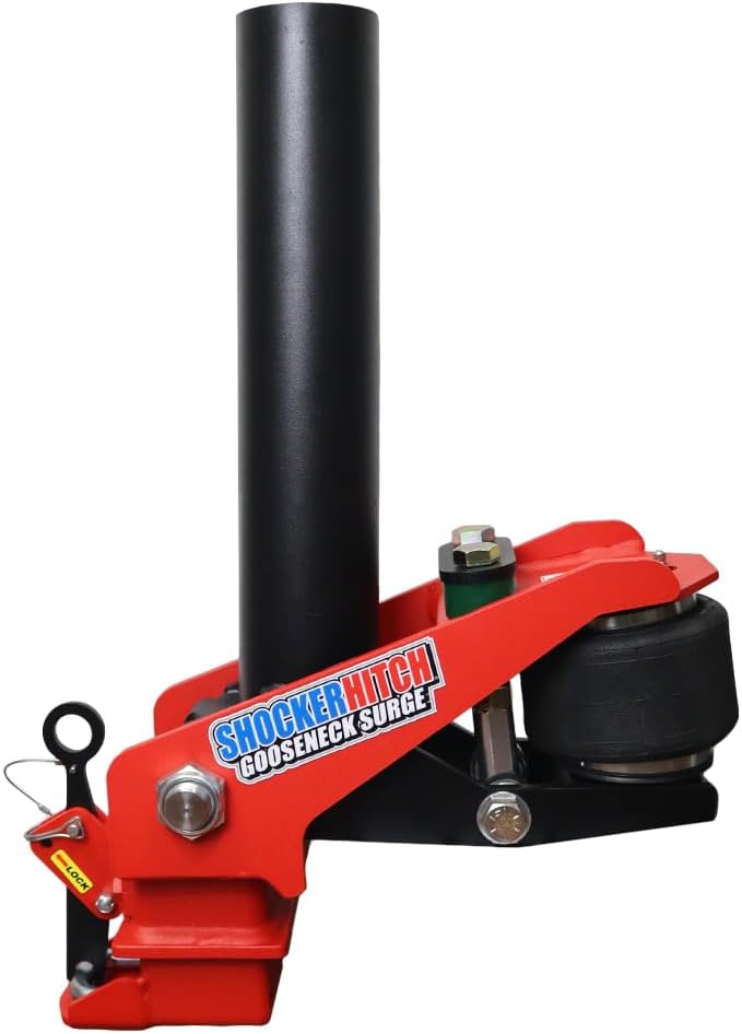 Shocker 30K Gooseneck Surge Air Hitch & Shift Lock Coupler