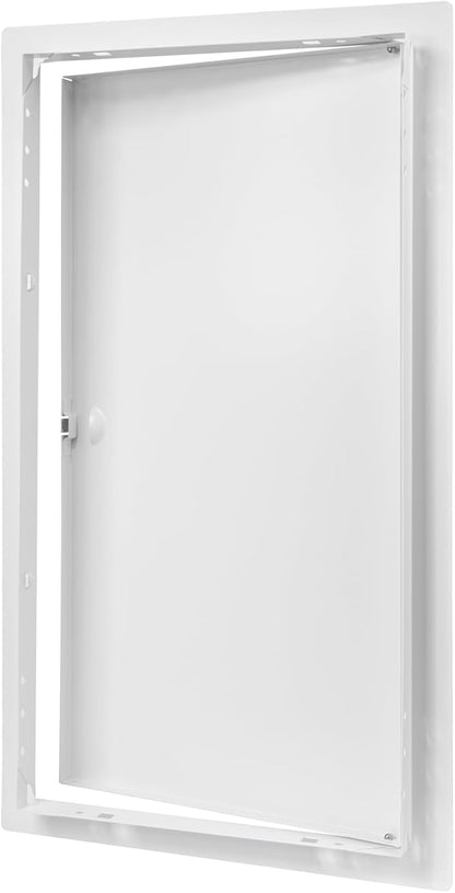 10" x 20" White Metal Access Panel. Service Shaft Door Panel. Plumbing