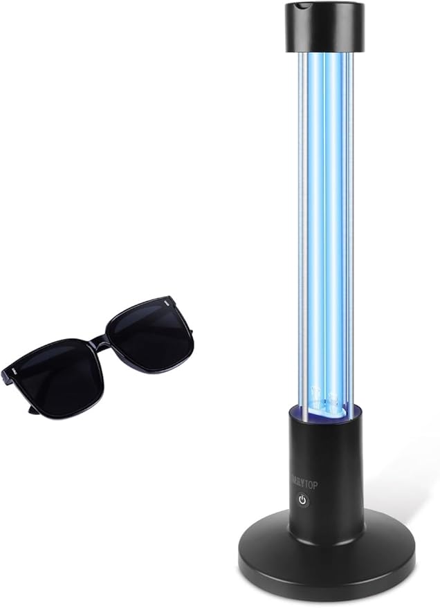 60W UV Light Sanitizer, Ozone-Free Home Disinfection Device