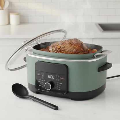 8.5 Quart Large Capacity Multi Cooker, Programmable Electric Pot