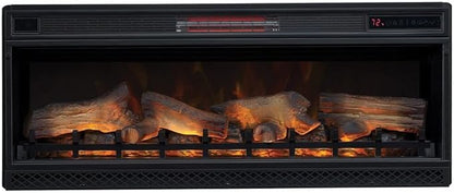 ClassicFlame 42" 3D Infrared Quartz Electric Fireplace Insert
